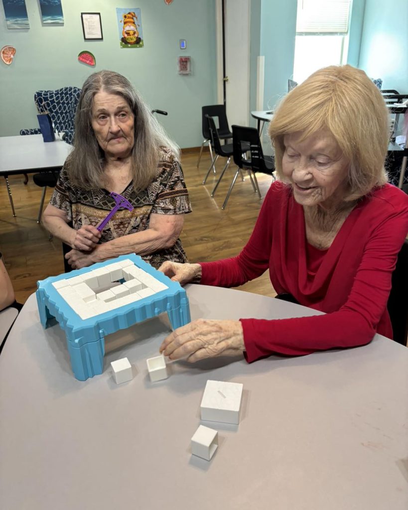 brain games at villa 2 residents